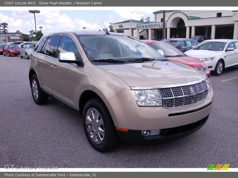 Dune Pearl Metallic / Medium Camel 2007 Lincoln MKX
