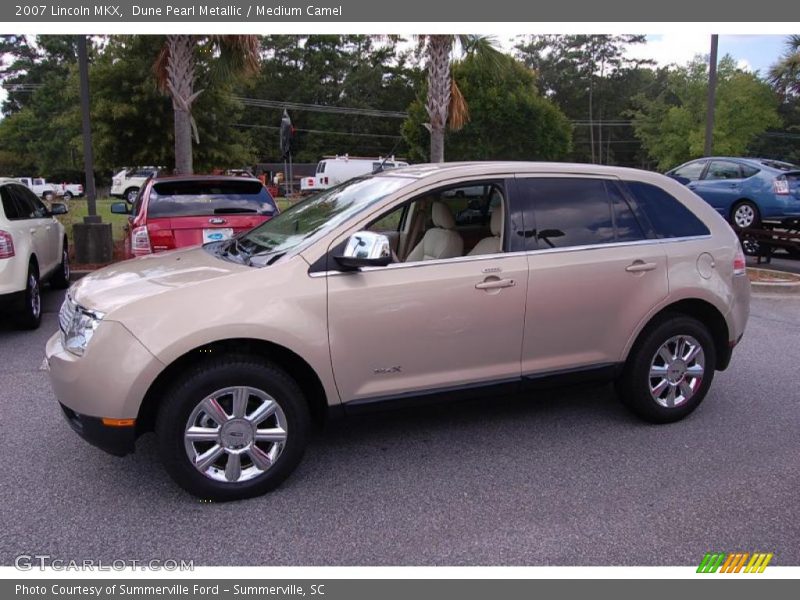 Dune Pearl Metallic / Medium Camel 2007 Lincoln MKX