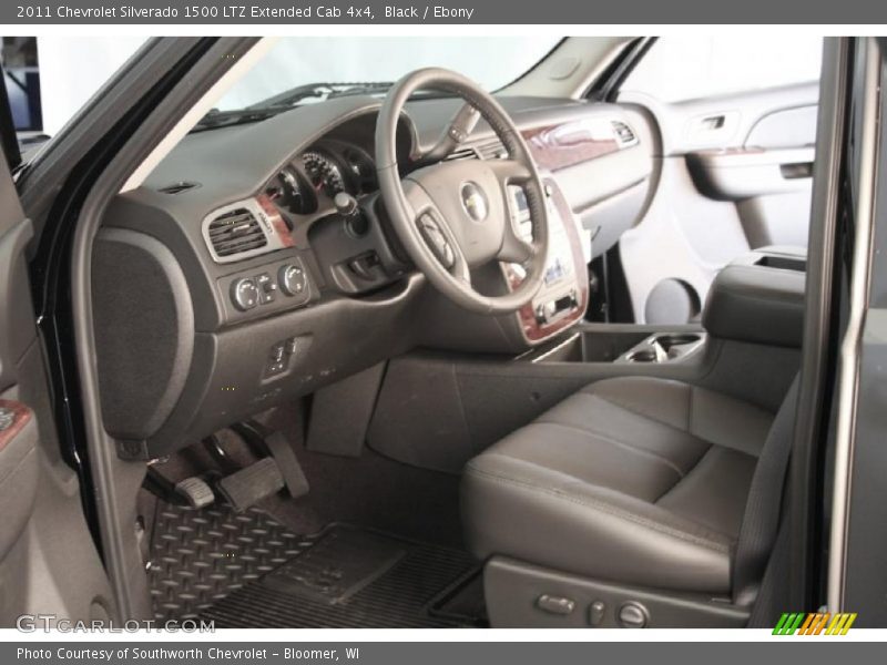 Black / Ebony 2011 Chevrolet Silverado 1500 LTZ Extended Cab 4x4