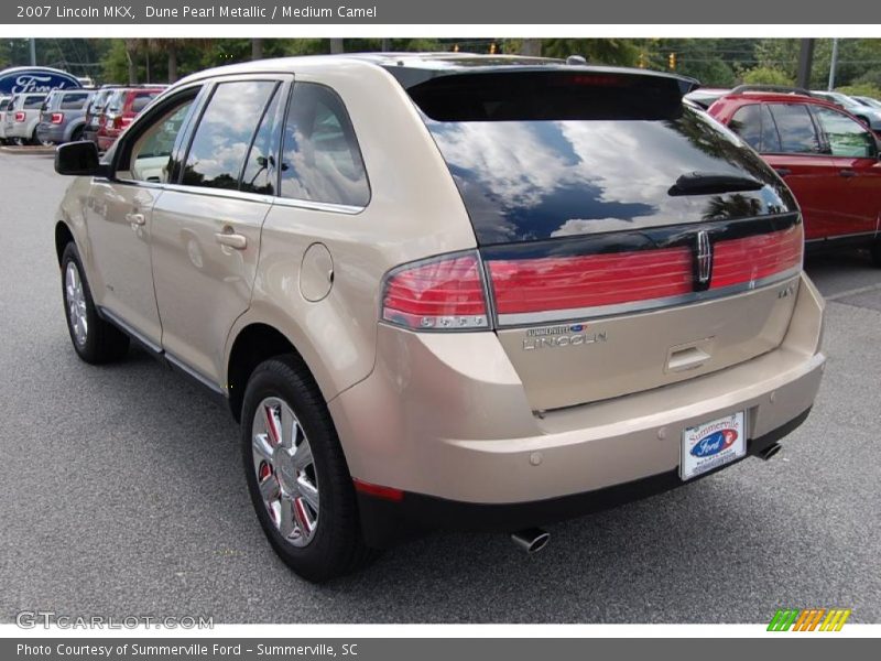 Dune Pearl Metallic / Medium Camel 2007 Lincoln MKX