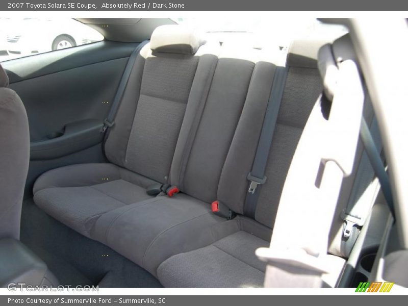 Absolutely Red / Dark Stone 2007 Toyota Solara SE Coupe