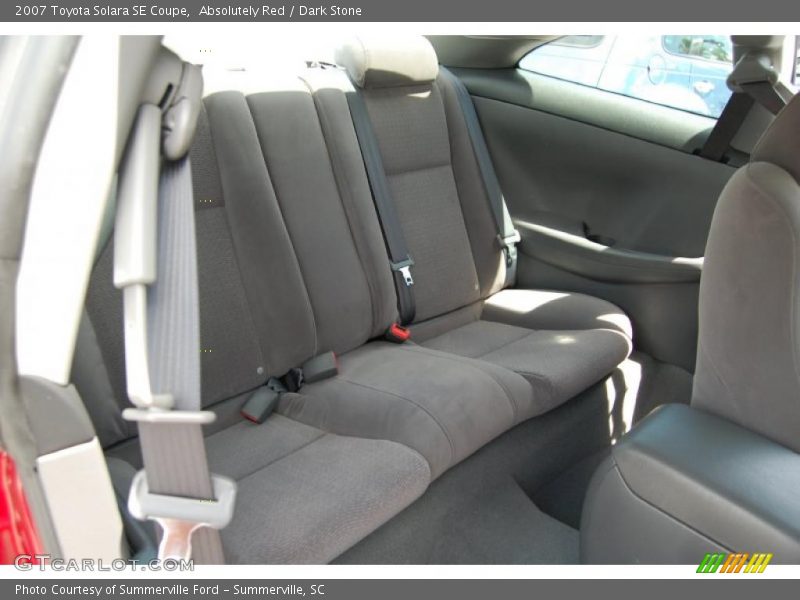 Absolutely Red / Dark Stone 2007 Toyota Solara SE Coupe