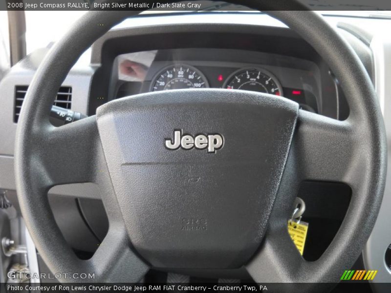 Bright Silver Metallic / Dark Slate Gray 2008 Jeep Compass RALLYE