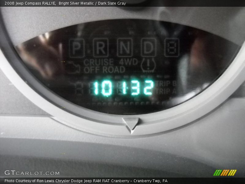 Bright Silver Metallic / Dark Slate Gray 2008 Jeep Compass RALLYE