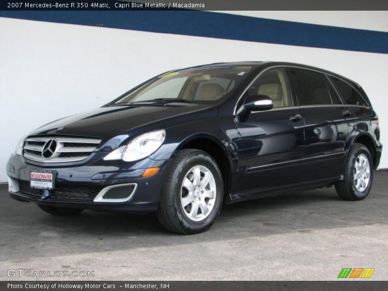 Capri Blue Metallic / Macadamia 2007 Mercedes-Benz R 350 4Matic