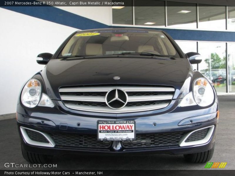 Capri Blue Metallic / Macadamia 2007 Mercedes-Benz R 350 4Matic