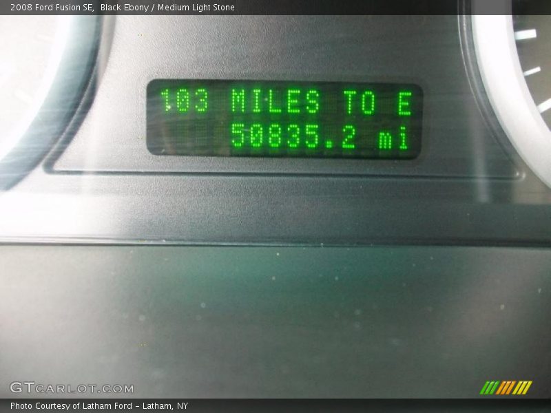Black Ebony / Medium Light Stone 2008 Ford Fusion SE