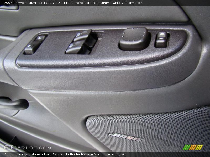 Summit White / Ebony Black 2007 Chevrolet Silverado 1500 Classic LT Extended Cab 4x4