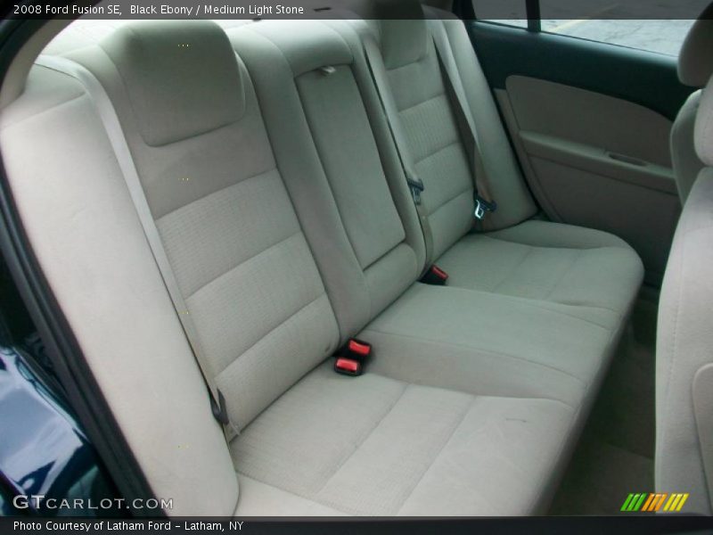 Black Ebony / Medium Light Stone 2008 Ford Fusion SE