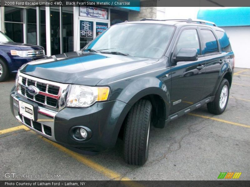 Black Pearl Slate Metallic / Charcoal 2008 Ford Escape Limited 4WD