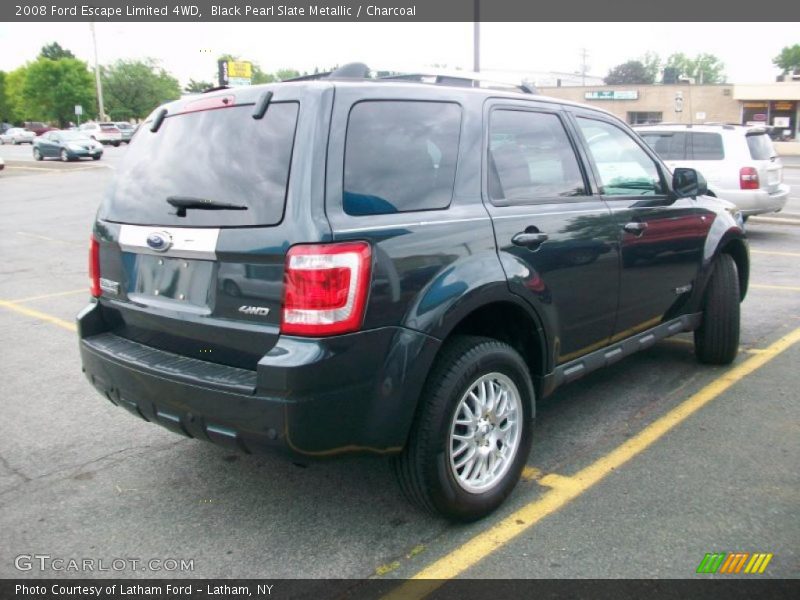Black Pearl Slate Metallic / Charcoal 2008 Ford Escape Limited 4WD