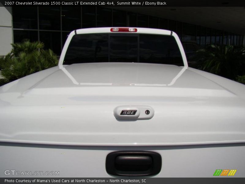 Summit White / Ebony Black 2007 Chevrolet Silverado 1500 Classic LT Extended Cab 4x4