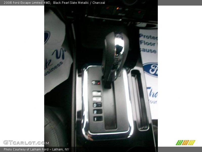 Black Pearl Slate Metallic / Charcoal 2008 Ford Escape Limited 4WD