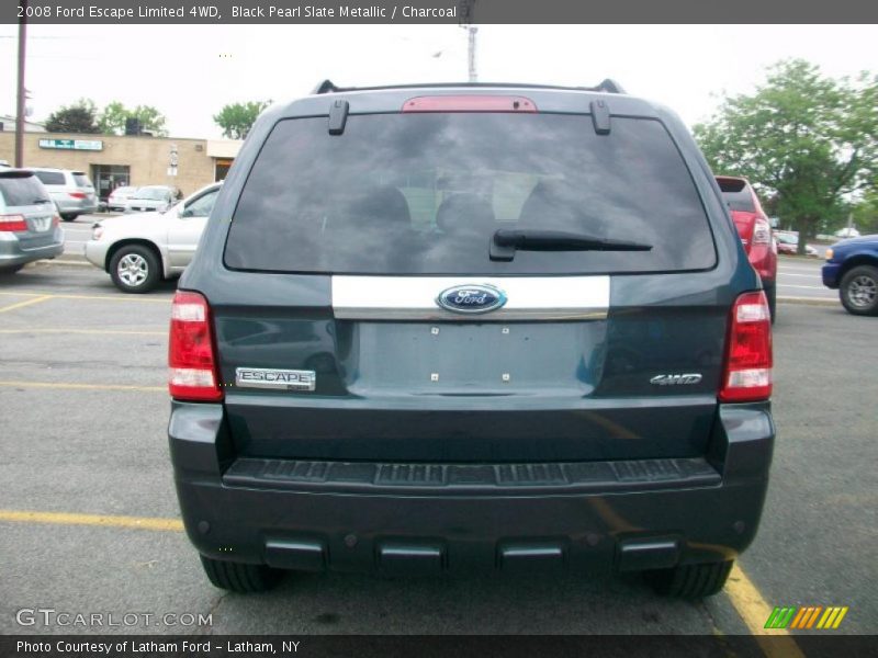Black Pearl Slate Metallic / Charcoal 2008 Ford Escape Limited 4WD