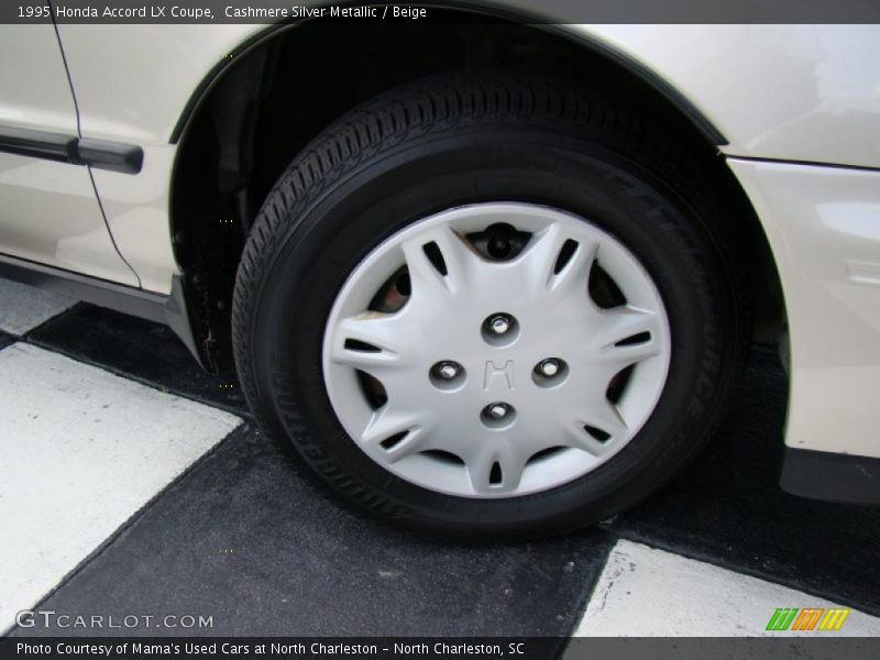Cashmere Silver Metallic / Beige 1995 Honda Accord LX Coupe