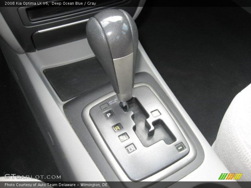 Deep Ocean Blue / Gray 2008 Kia Optima LX V6