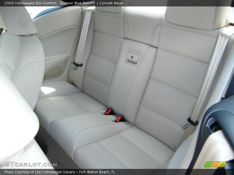 Eismeer Blue Metallic / Cornsilk Beige 2009 Volkswagen Eos Komfort