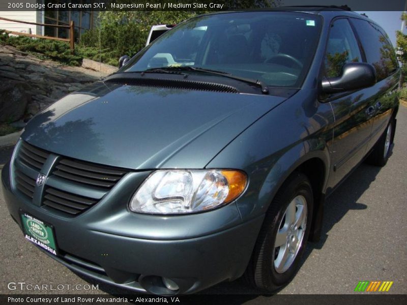 Magnesium Pearl / Medium Slate Gray 2005 Dodge Grand Caravan SXT