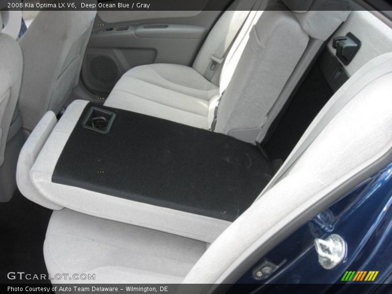 Deep Ocean Blue / Gray 2008 Kia Optima LX V6