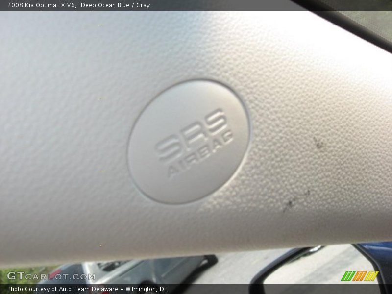 Deep Ocean Blue / Gray 2008 Kia Optima LX V6