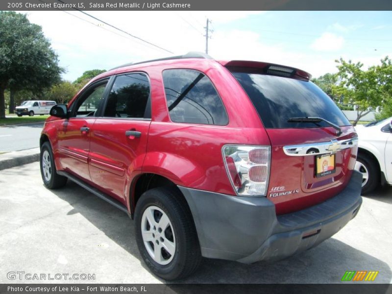 Salsa Red Metallic / Light Cashmere 2005 Chevrolet Equinox LS