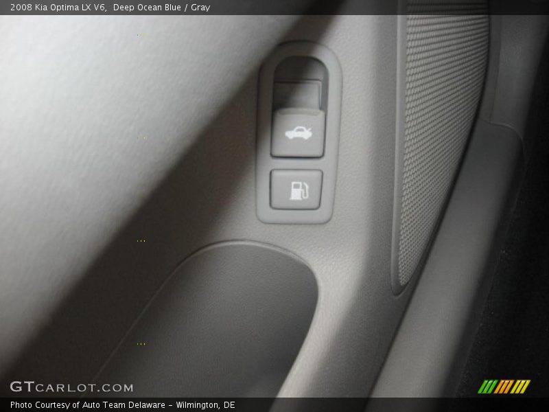 Deep Ocean Blue / Gray 2008 Kia Optima LX V6