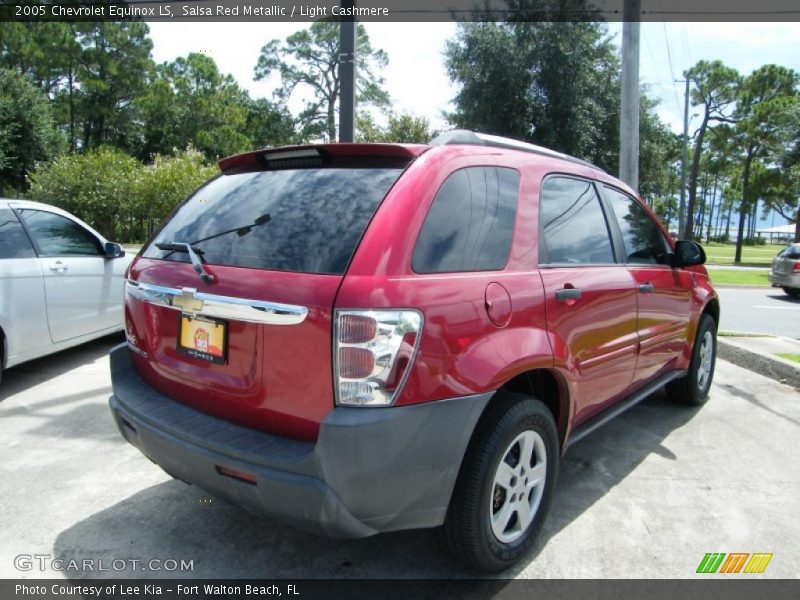 Salsa Red Metallic / Light Cashmere 2005 Chevrolet Equinox LS