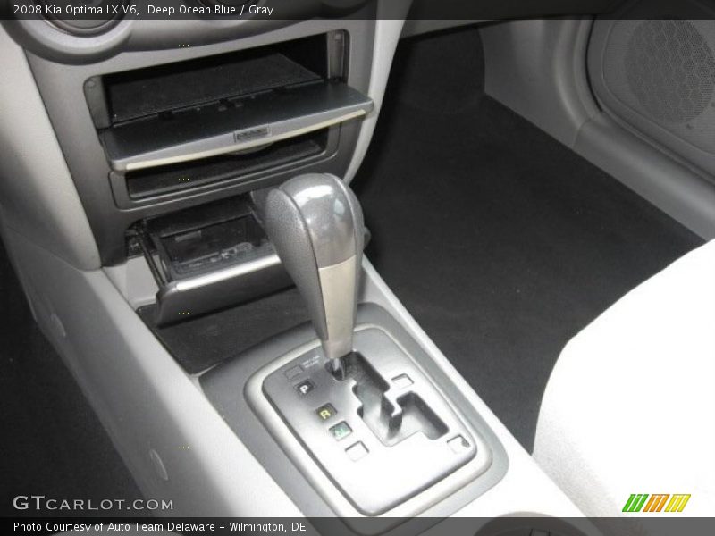 Deep Ocean Blue / Gray 2008 Kia Optima LX V6
