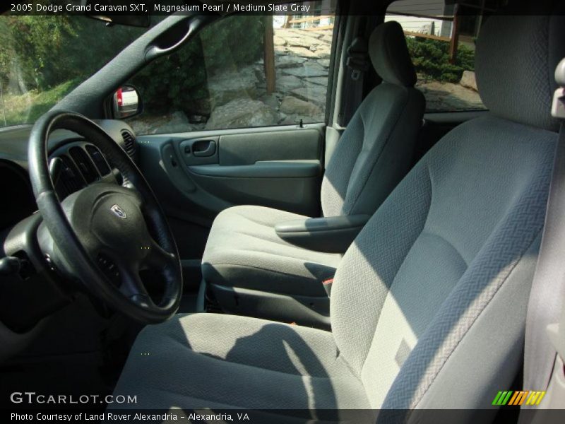 Magnesium Pearl / Medium Slate Gray 2005 Dodge Grand Caravan SXT