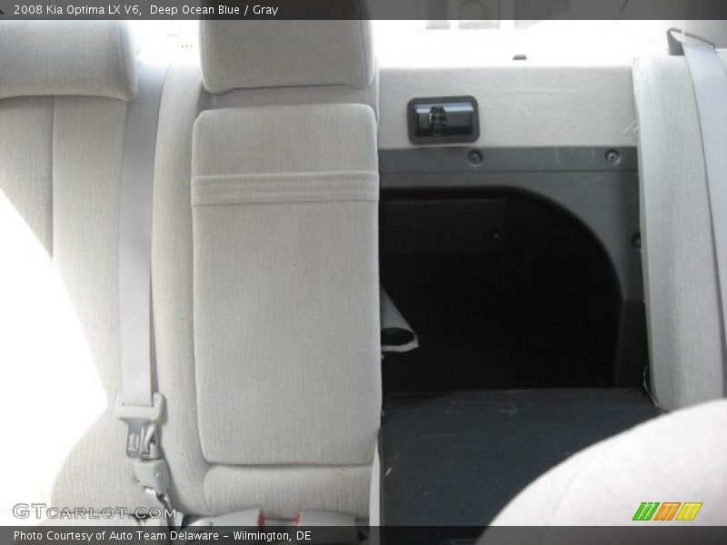 Deep Ocean Blue / Gray 2008 Kia Optima LX V6