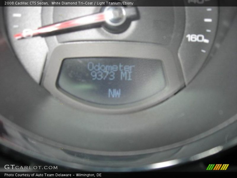 White Diamond Tri-Coat / Light Titanium/Ebony 2008 Cadillac CTS Sedan