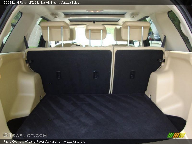 Narvik Black / Alpaca Beige 2008 Land Rover LR2 SE