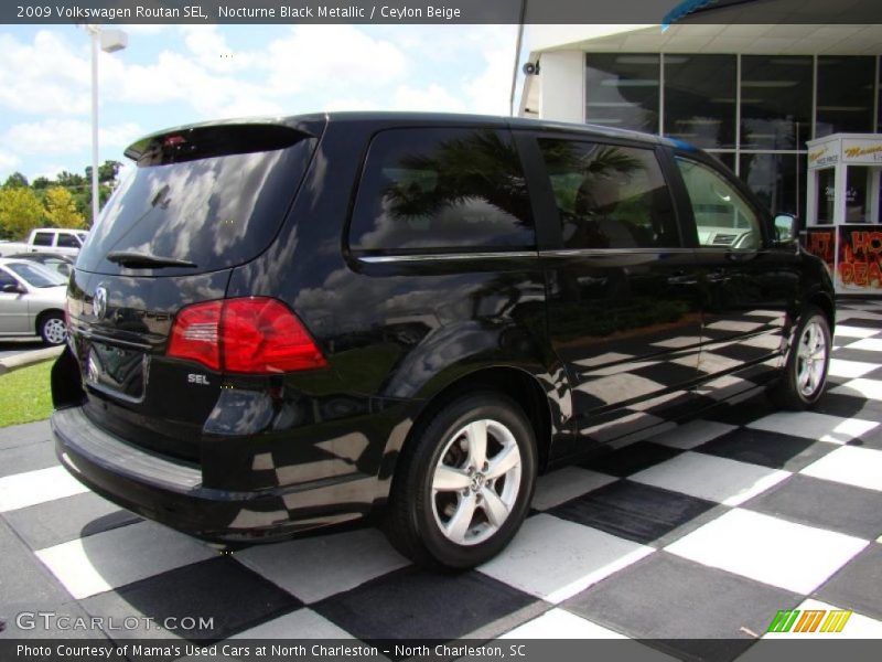 Nocturne Black Metallic / Ceylon Beige 2009 Volkswagen Routan SEL