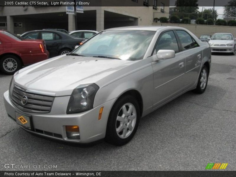 Light Platinum / Ebony 2005 Cadillac CTS Sedan