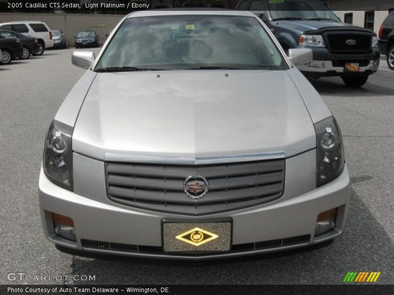 Light Platinum / Ebony 2005 Cadillac CTS Sedan