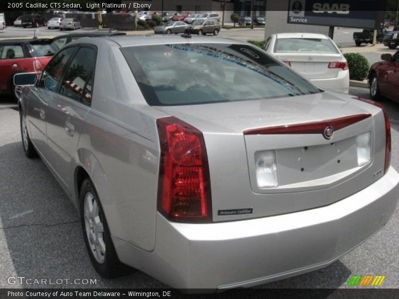 Light Platinum / Ebony 2005 Cadillac CTS Sedan