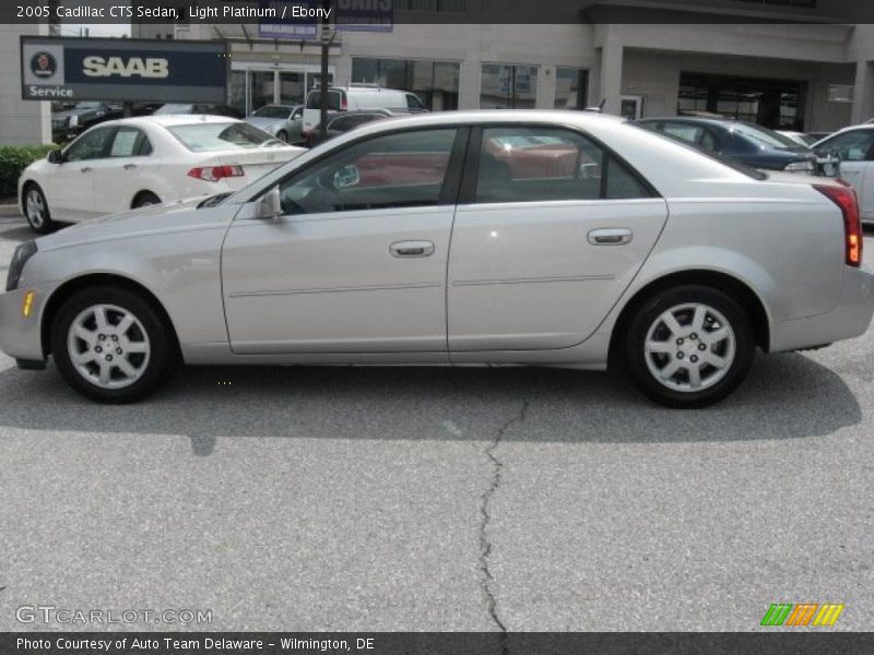 Light Platinum / Ebony 2005 Cadillac CTS Sedan