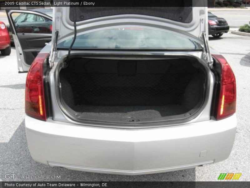 Light Platinum / Ebony 2005 Cadillac CTS Sedan