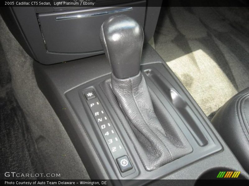 Light Platinum / Ebony 2005 Cadillac CTS Sedan