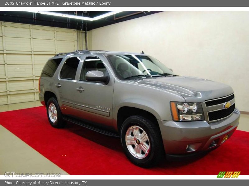 Graystone Metallic / Ebony 2009 Chevrolet Tahoe LT XFE