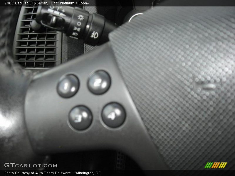 Light Platinum / Ebony 2005 Cadillac CTS Sedan