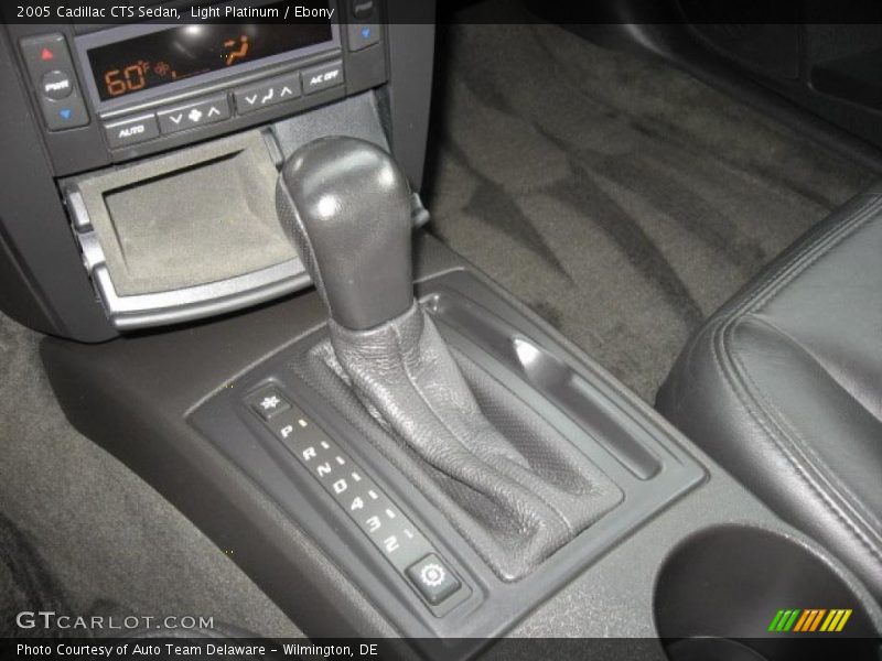 Light Platinum / Ebony 2005 Cadillac CTS Sedan