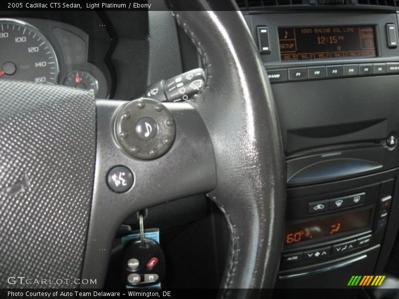Light Platinum / Ebony 2005 Cadillac CTS Sedan