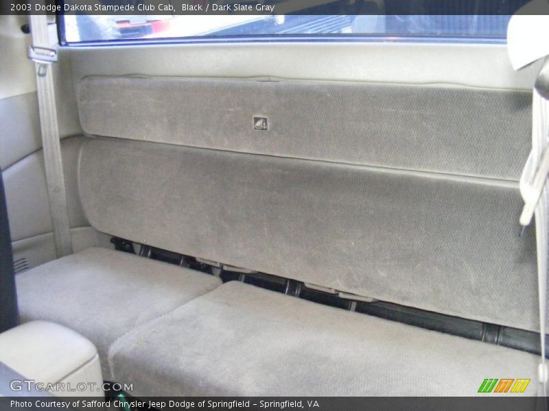Black / Dark Slate Gray 2003 Dodge Dakota Stampede Club Cab