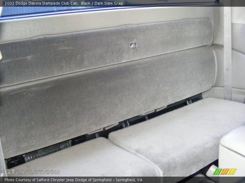 Black / Dark Slate Gray 2003 Dodge Dakota Stampede Club Cab