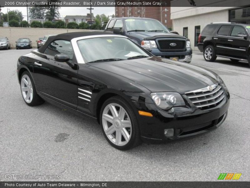Black / Dark Slate Gray/Medium Slate Gray 2006 Chrysler Crossfire Limited Roadster