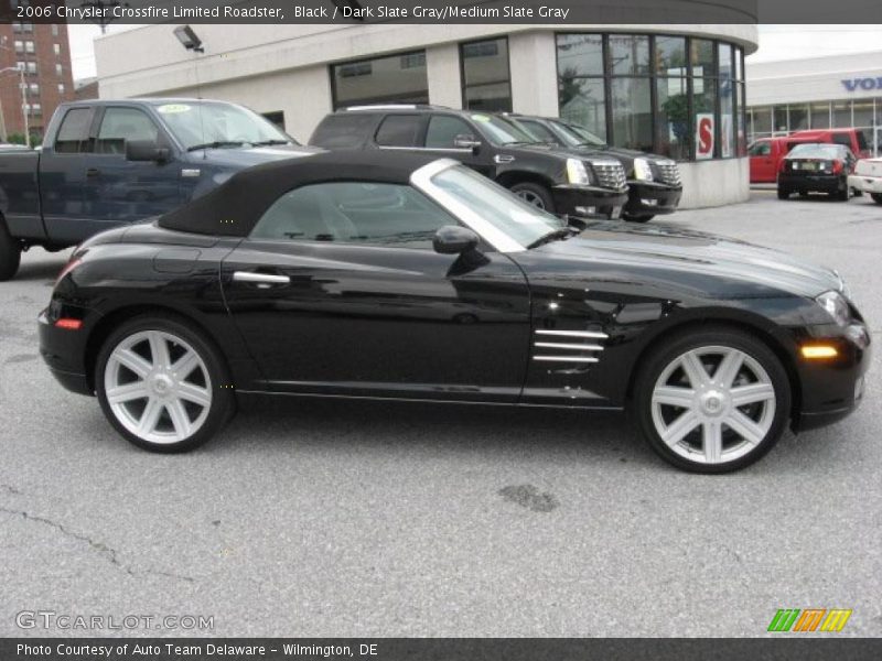 Black / Dark Slate Gray/Medium Slate Gray 2006 Chrysler Crossfire Limited Roadster