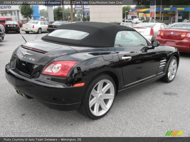 Black / Dark Slate Gray/Medium Slate Gray 2006 Chrysler Crossfire Limited Roadster