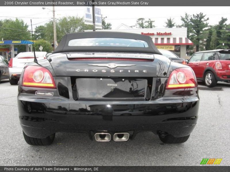 Black / Dark Slate Gray/Medium Slate Gray 2006 Chrysler Crossfire Limited Roadster