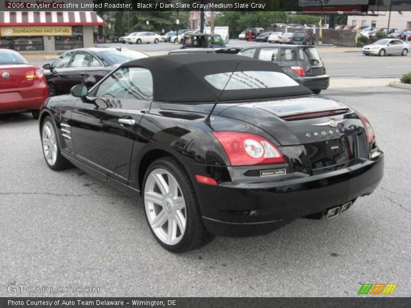 Black / Dark Slate Gray/Medium Slate Gray 2006 Chrysler Crossfire Limited Roadster